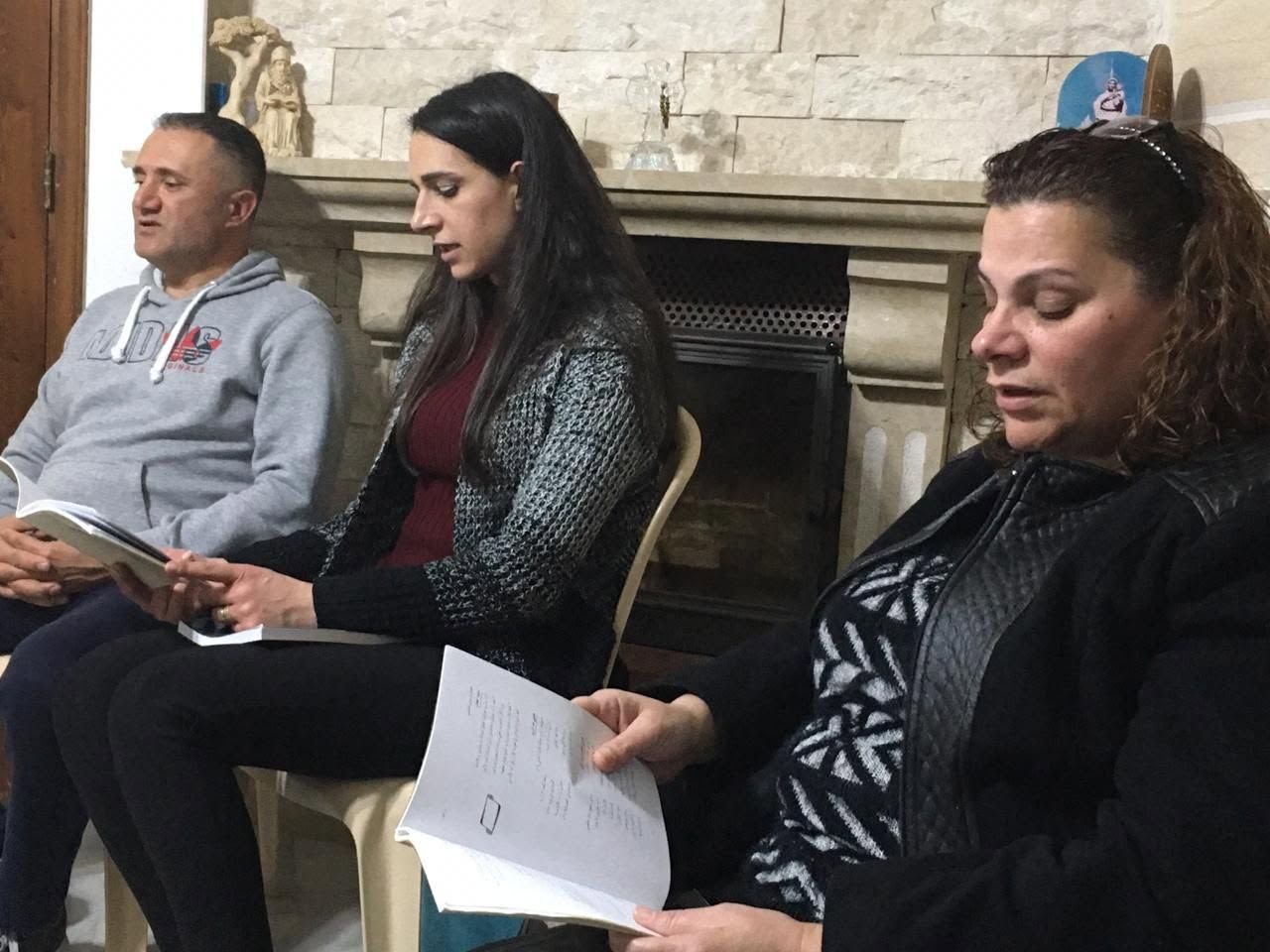 First Meeting of the Family Group in Tanbourit – 3