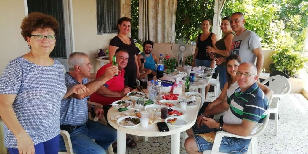 A Fun Gathering of the "Echo of the Spirit" Group in Adoussieh
