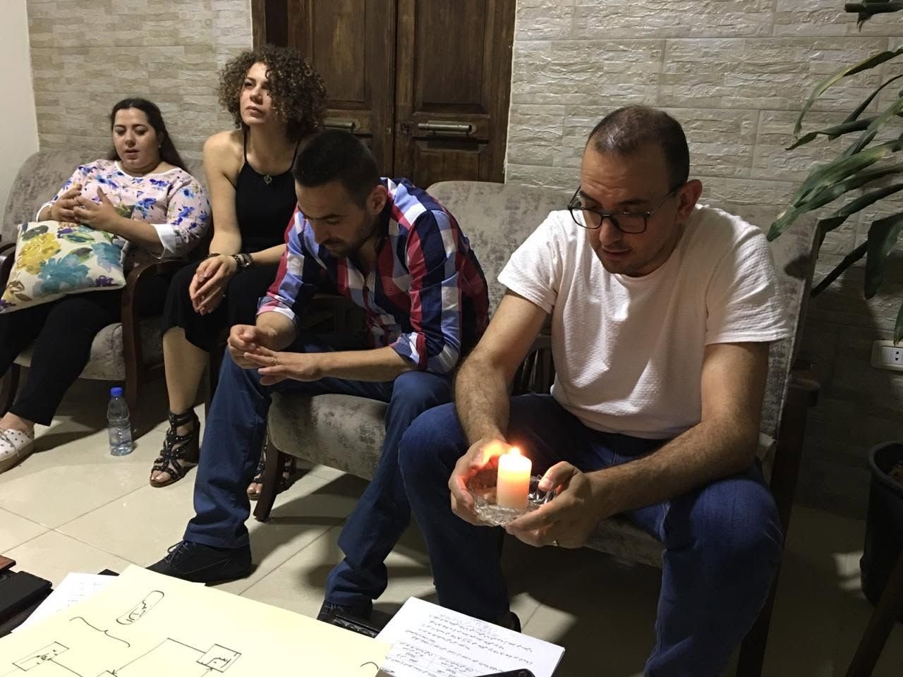 Meeting of the "You Are My Father" Family Group in Hassaniyeh