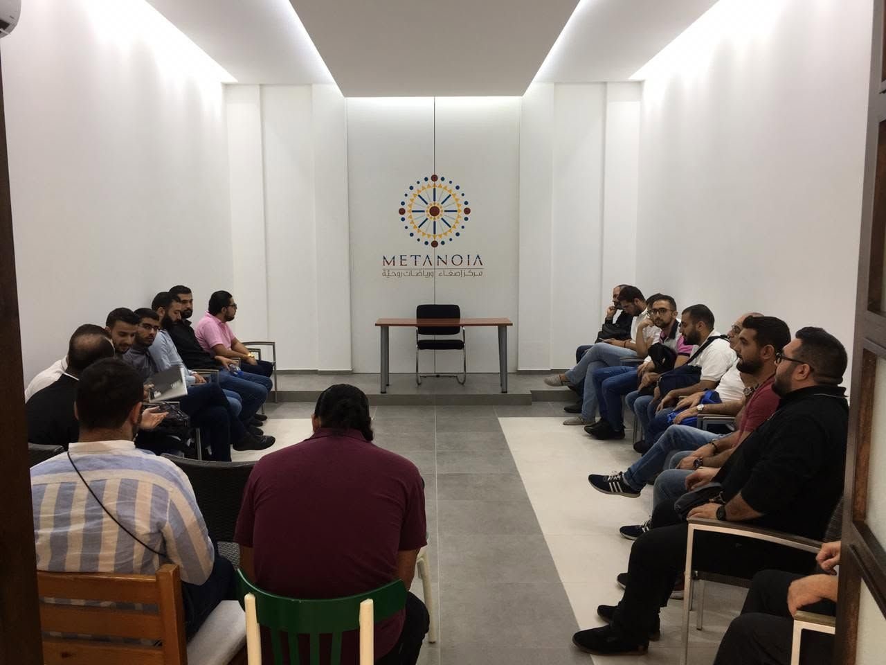 Seminarians of Saint Anne Seminary, Rabweh, at Metanoia