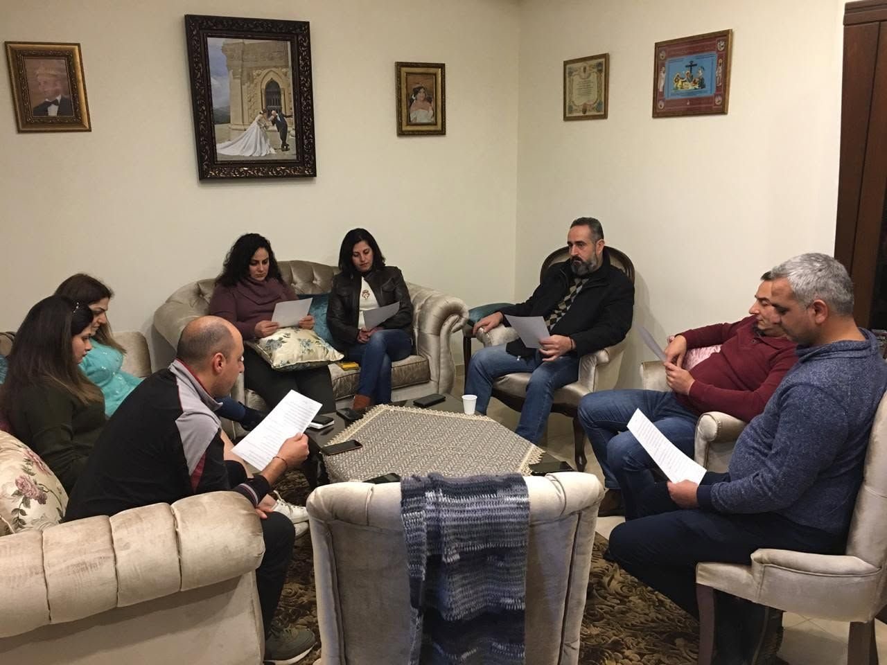 Meeting of the "Joy of Love" Group