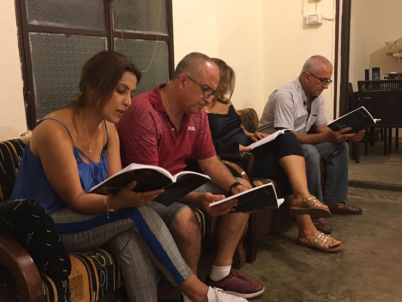 Meeting of the "Echo of the Spirit" Family Group in Adoussieh