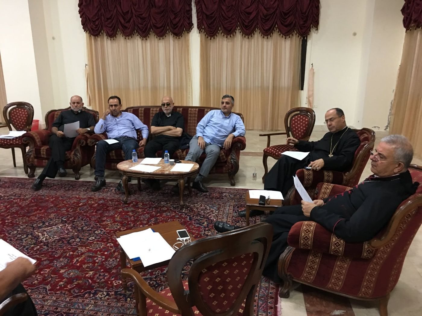 A Fraternal Gathering of the Priests of the Greek Melkite Catholic Diocese of Sidon and Deir El-Qamar