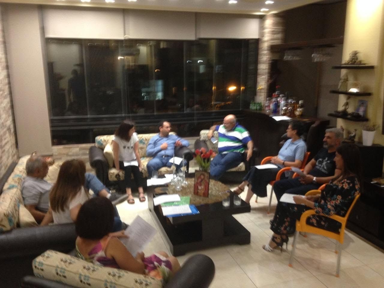 Meeting of the Family Group – Ain El Delb – 1