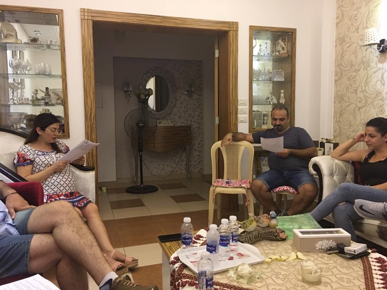 Meeting of the "You Are My Father" Family Group in Hassaniyeh